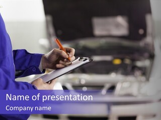 Reflection Horizon Takeoff PowerPoint Template