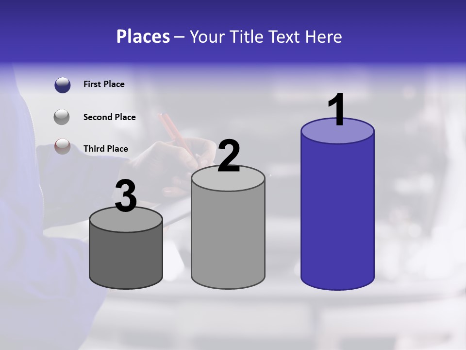 Reflection Horizon Takeoff PowerPoint Template