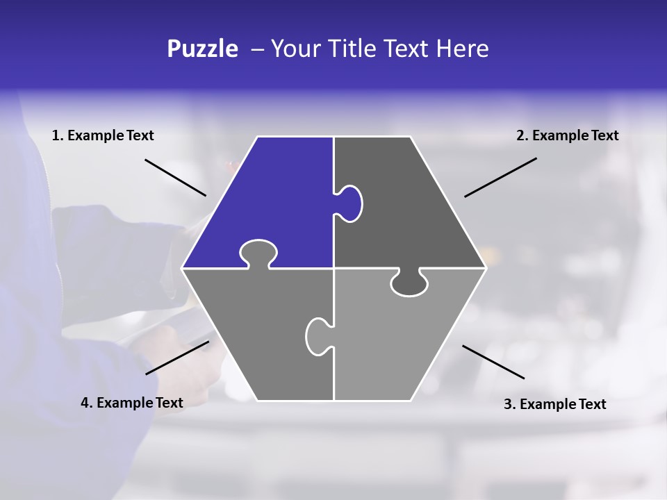 Reflection Horizon Takeoff PowerPoint Template