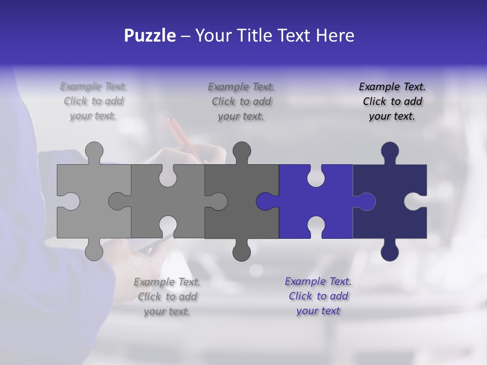 Reflection Horizon Takeoff PowerPoint Template