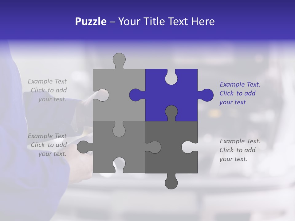 Reflection Horizon Takeoff PowerPoint Template