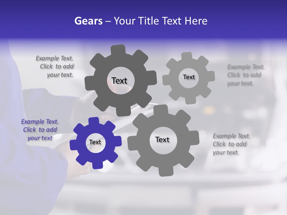 Reflection Horizon Takeoff PowerPoint Template