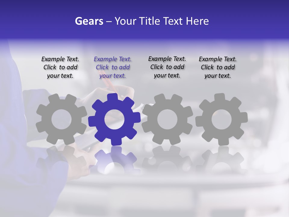 Reflection Horizon Takeoff PowerPoint Template