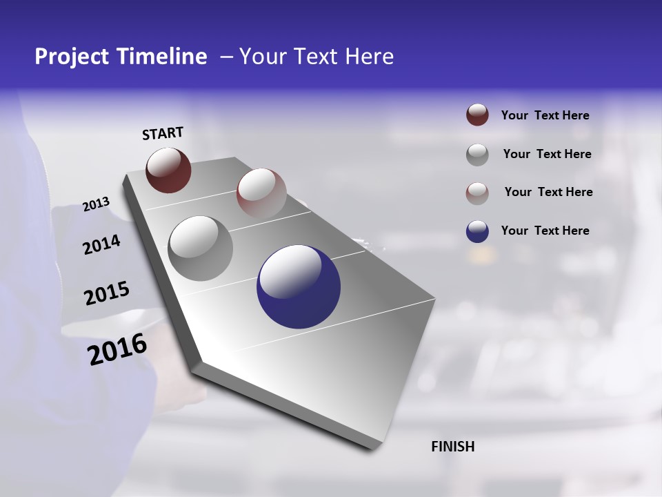 Reflection Horizon Takeoff PowerPoint Template