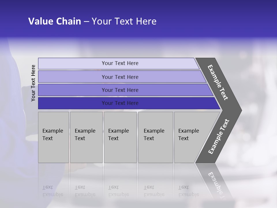 Reflection Horizon Takeoff PowerPoint Template
