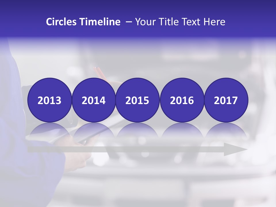Reflection Horizon Takeoff PowerPoint Template