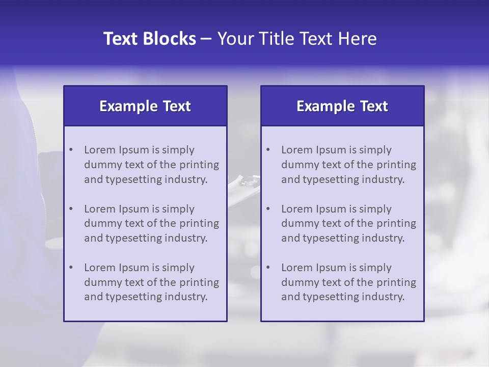 Reflection Horizon Takeoff PowerPoint Template