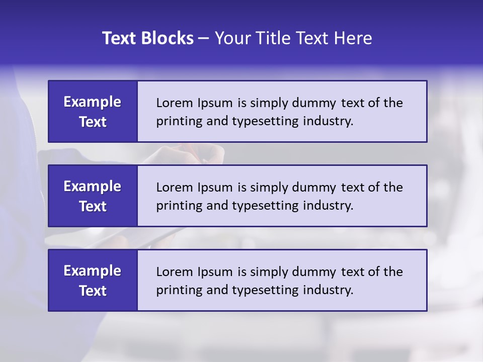 Reflection Horizon Takeoff PowerPoint Template