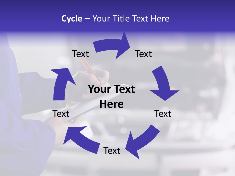 Reflection Horizon Takeoff PowerPoint Template