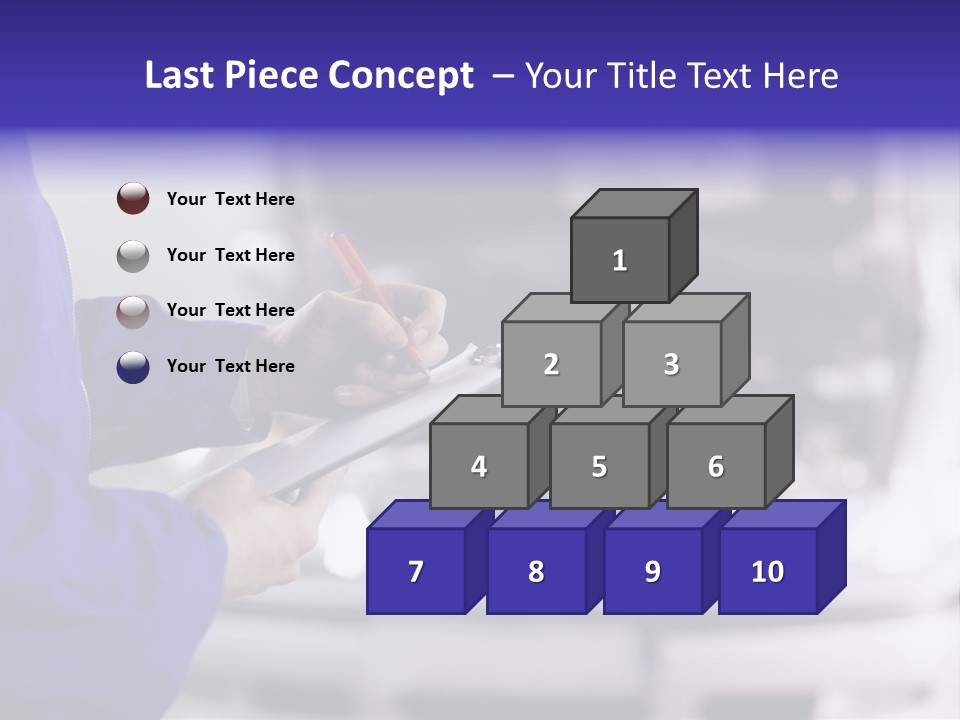 Reflection Horizon Takeoff PowerPoint Template