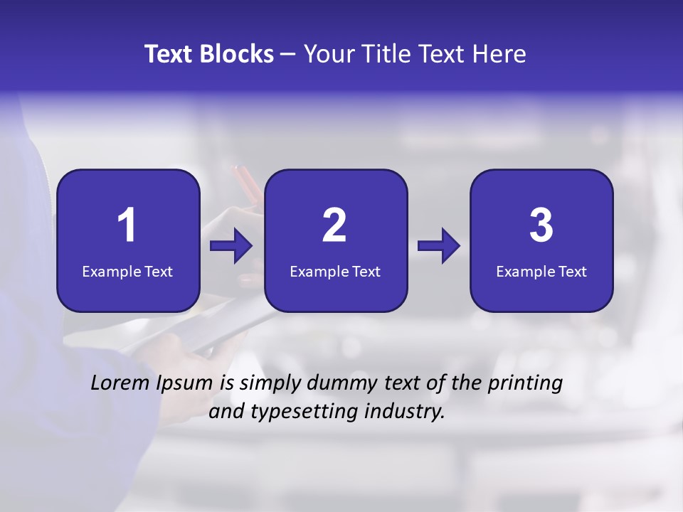 Reflection Horizon Takeoff PowerPoint Template