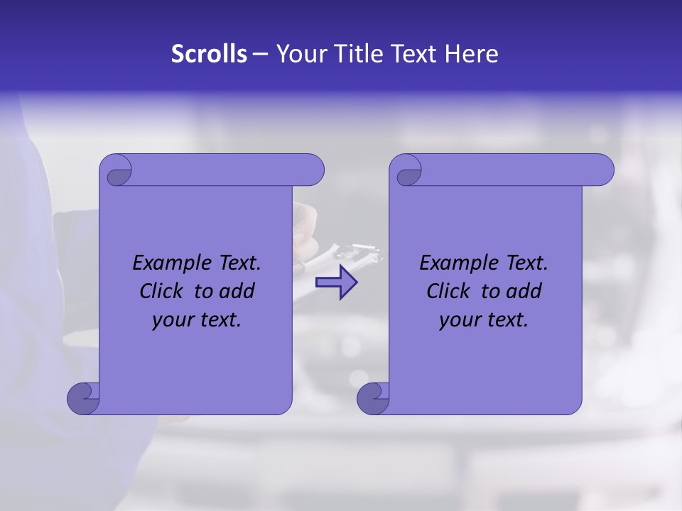 Reflection Horizon Takeoff PowerPoint Template