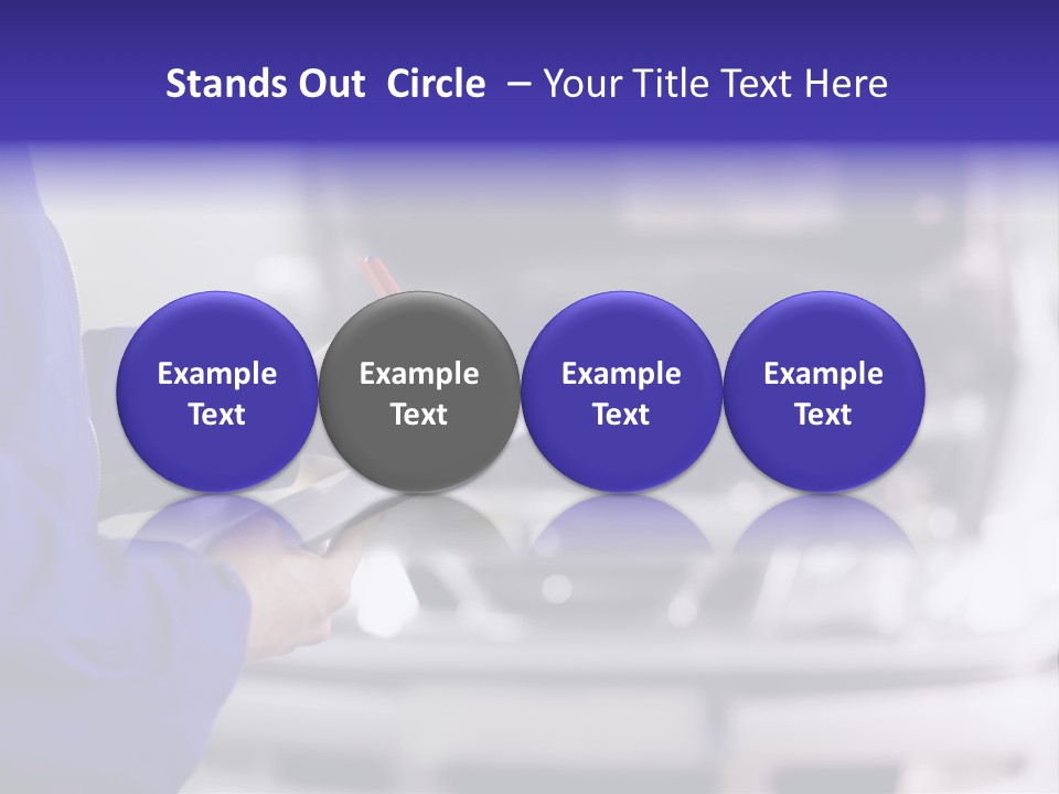Reflection Horizon Takeoff PowerPoint Template