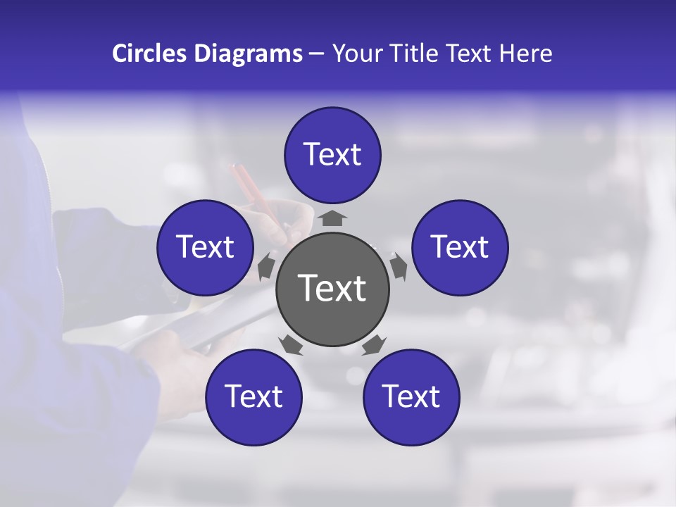 Reflection Horizon Takeoff PowerPoint Template