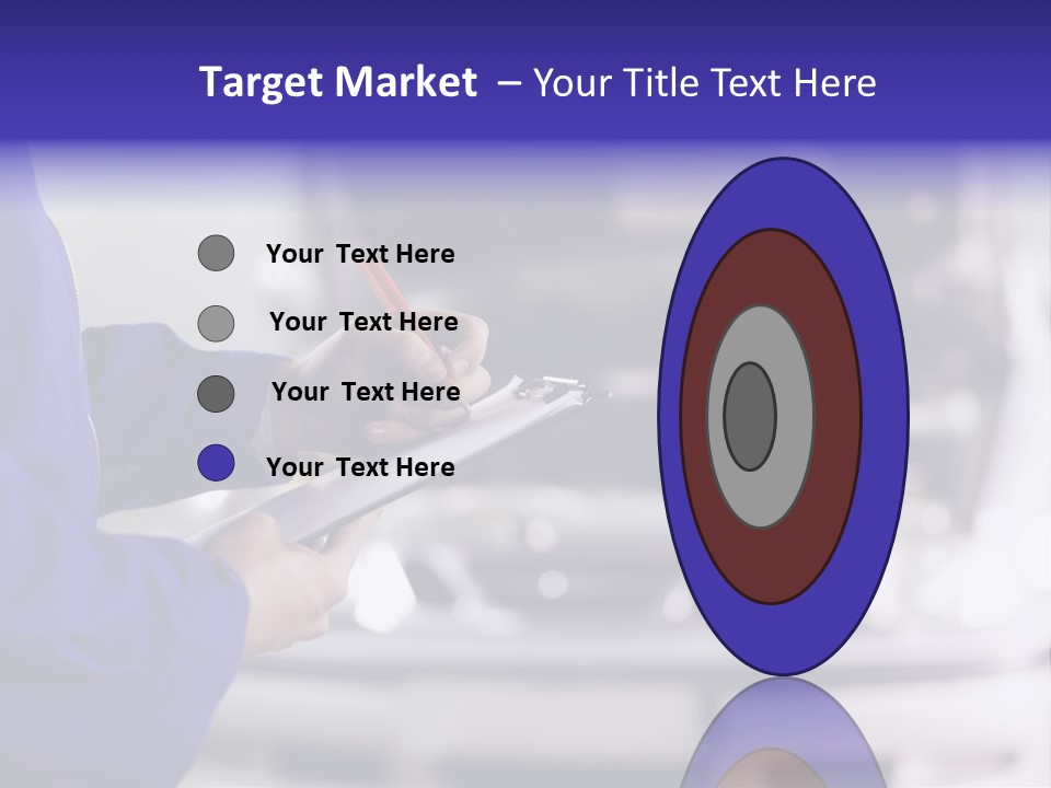 Reflection Horizon Takeoff PowerPoint Template