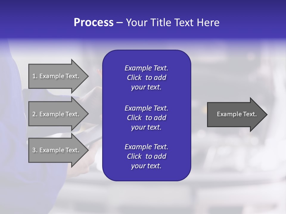 Reflection Horizon Takeoff PowerPoint Template