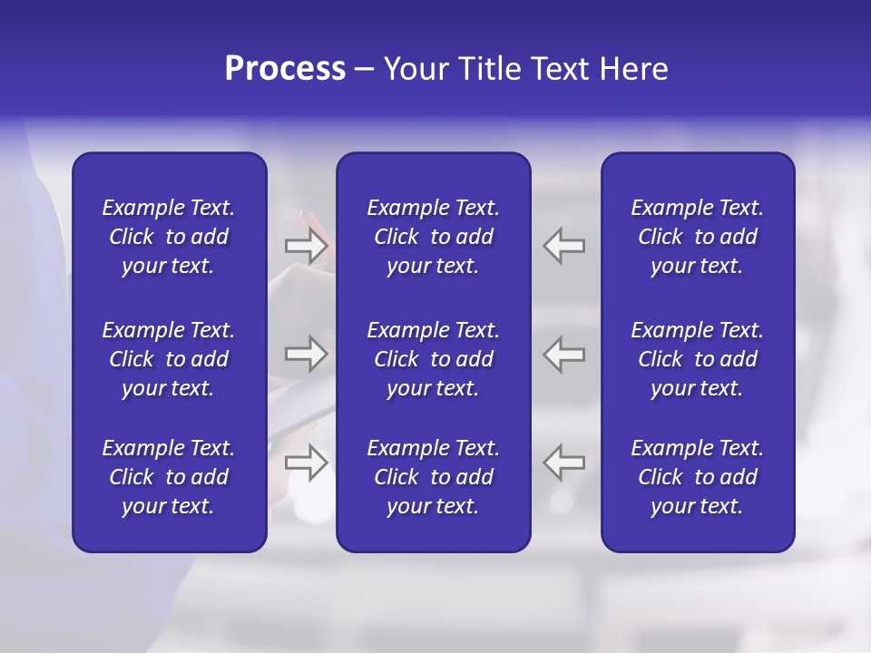 Reflection Horizon Takeoff PowerPoint Template