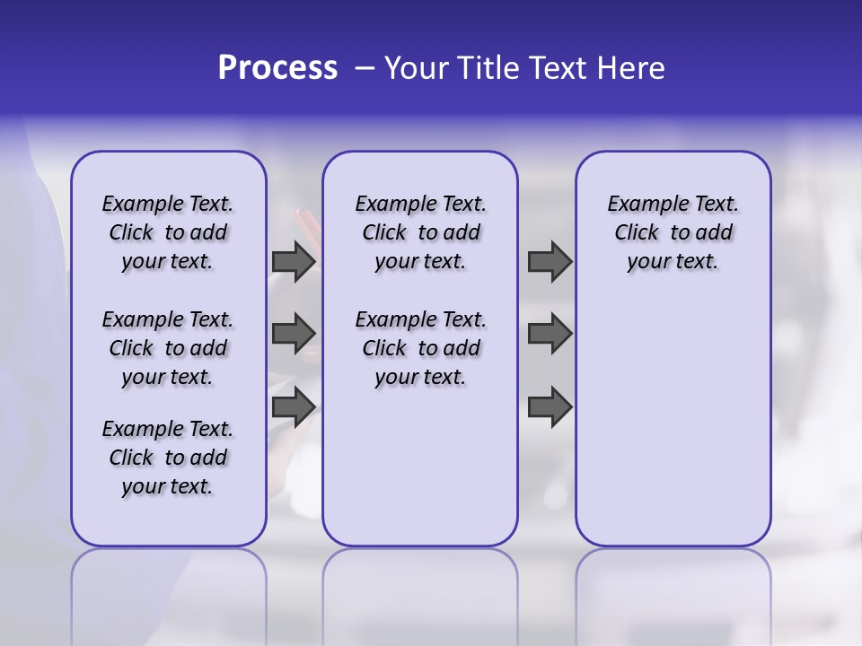 Reflection Horizon Takeoff PowerPoint Template