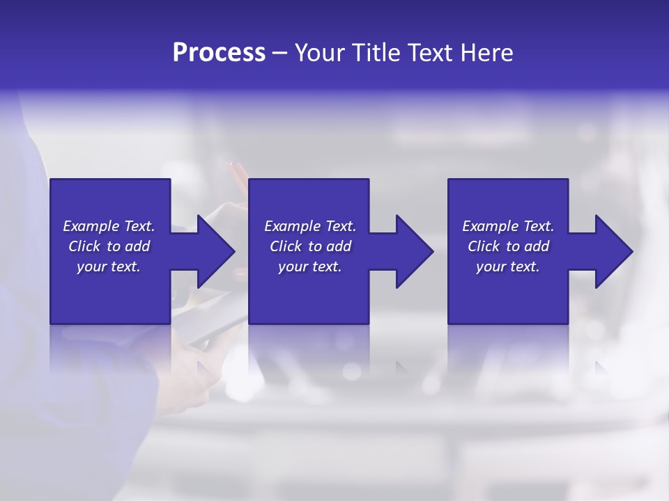 Reflection Horizon Takeoff PowerPoint Template