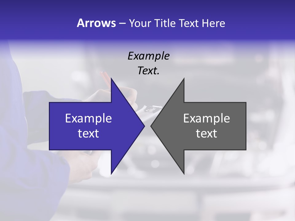 Reflection Horizon Takeoff PowerPoint Template