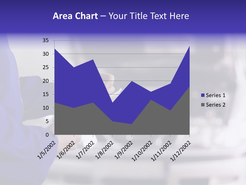 Reflection Horizon Takeoff PowerPoint Template