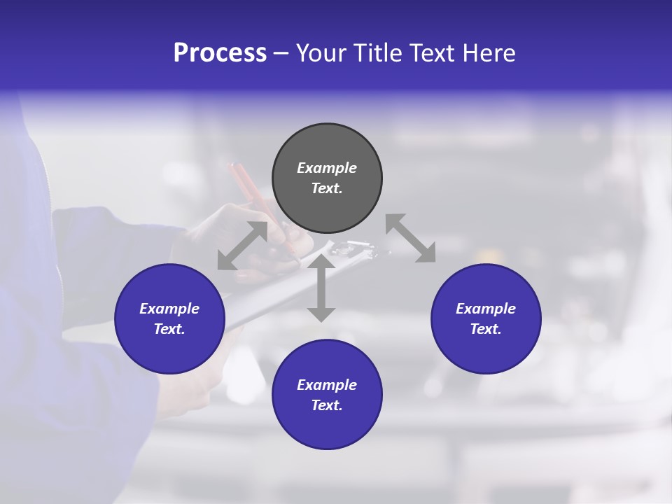 Reflection Horizon Takeoff PowerPoint Template