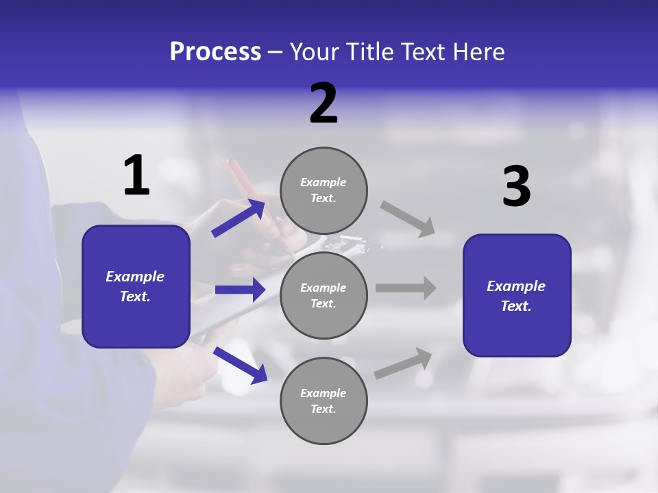 Reflection Horizon Takeoff PowerPoint Template