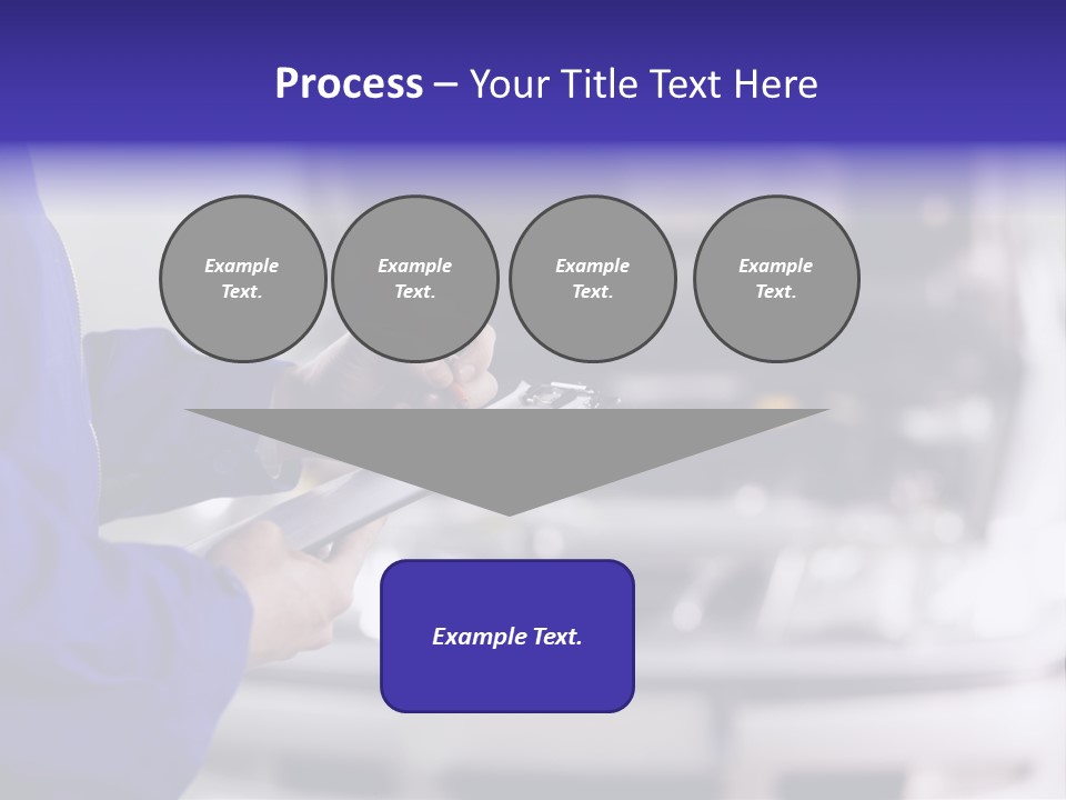 Reflection Horizon Takeoff PowerPoint Template