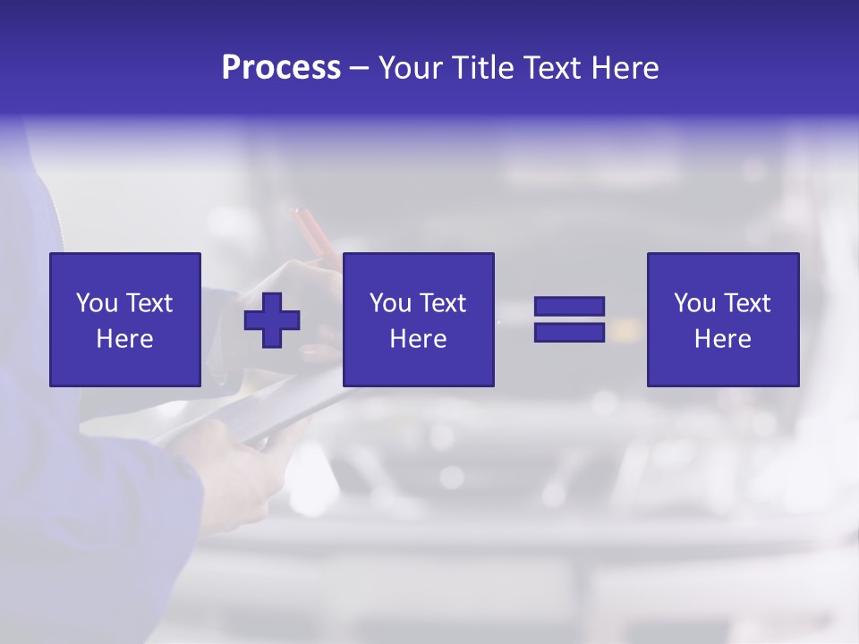 Reflection Horizon Takeoff PowerPoint Template