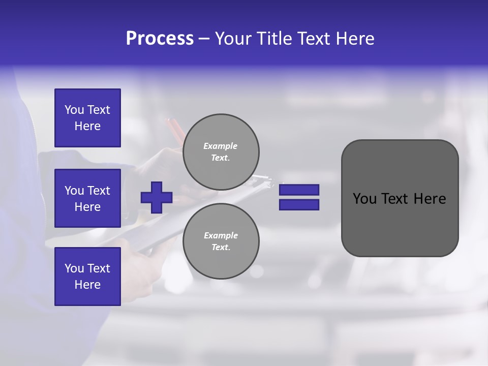 Reflection Horizon Takeoff PowerPoint Template