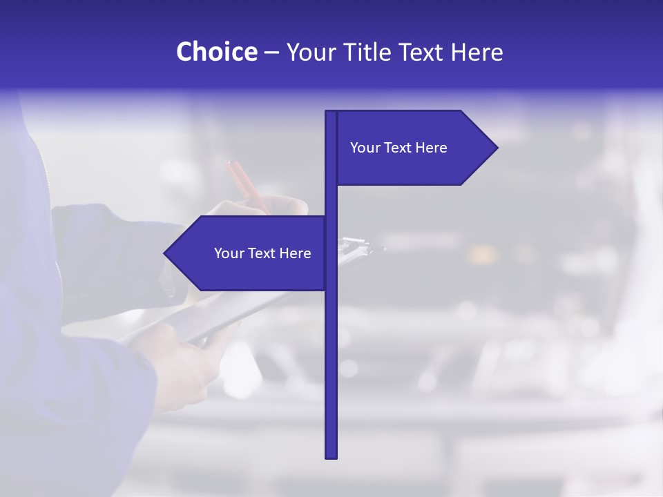 Reflection Horizon Takeoff PowerPoint Template