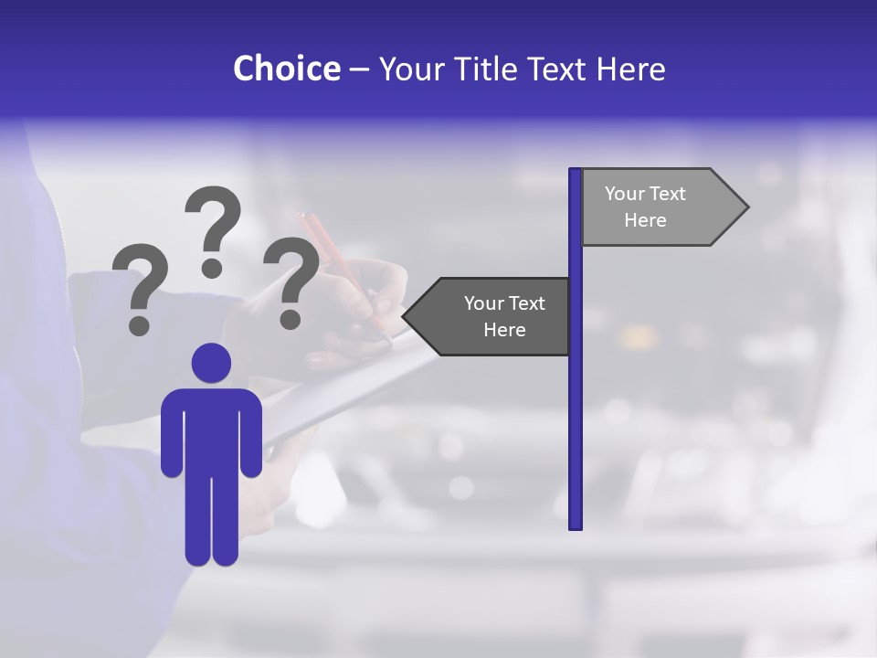 Reflection Horizon Takeoff PowerPoint Template