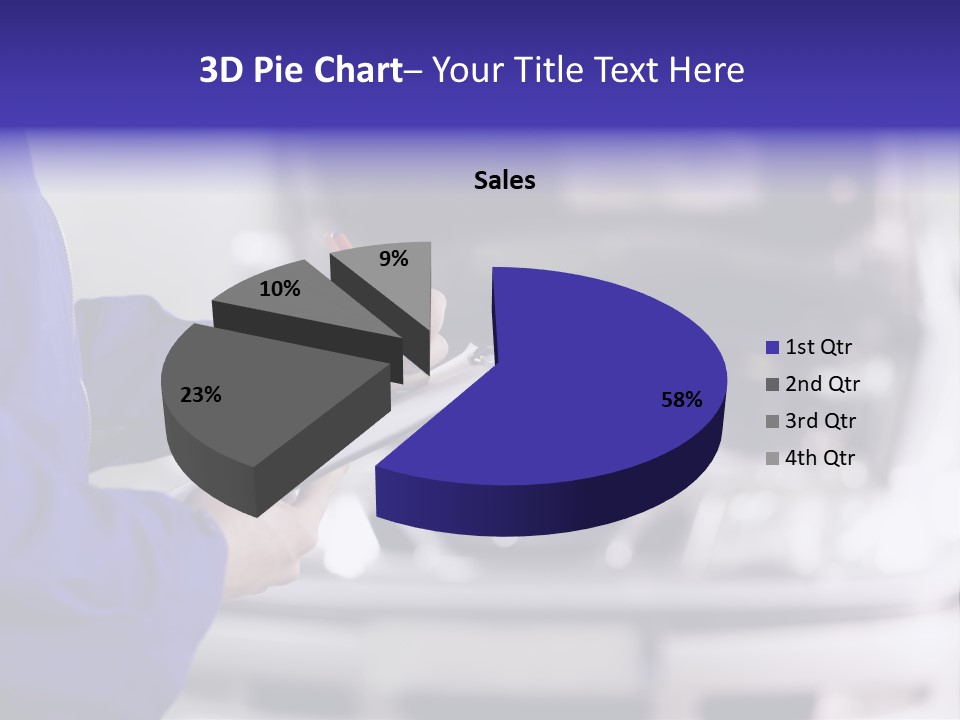 Reflection Horizon Takeoff PowerPoint Template