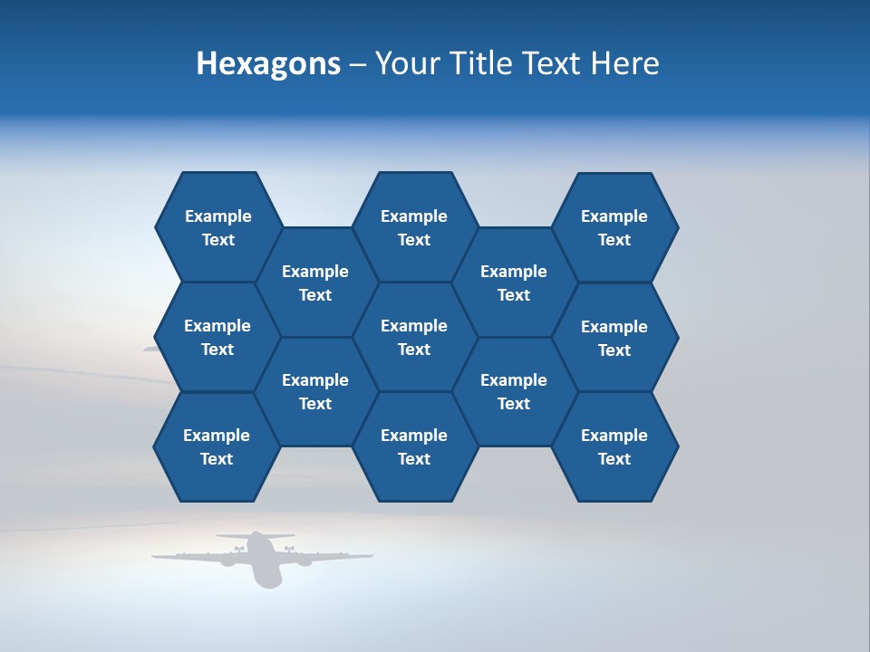 Reflection Horizon Takeoff PowerPoint Template