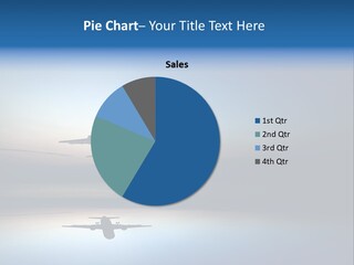 Reflection Horizon Takeoff PowerPoint Template