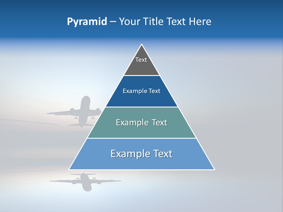Reflection Horizon Takeoff PowerPoint Template