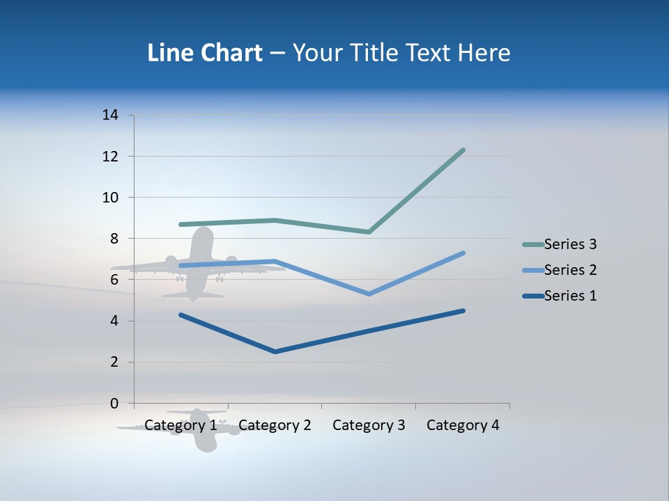 Reflection Horizon Takeoff PowerPoint Template