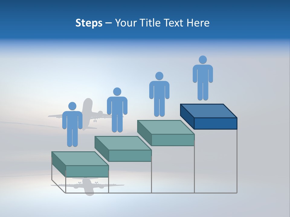 Reflection Horizon Takeoff PowerPoint Template