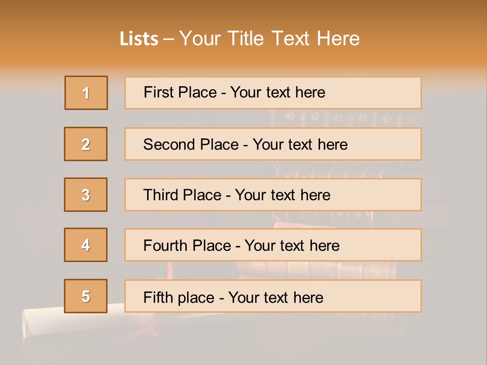 Open Reading Vintage PowerPoint Template