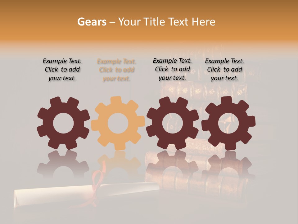 Open Reading Vintage PowerPoint Template