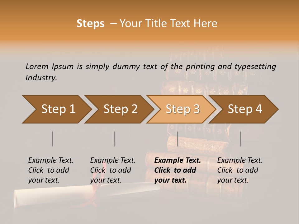 Open Reading Vintage PowerPoint Template