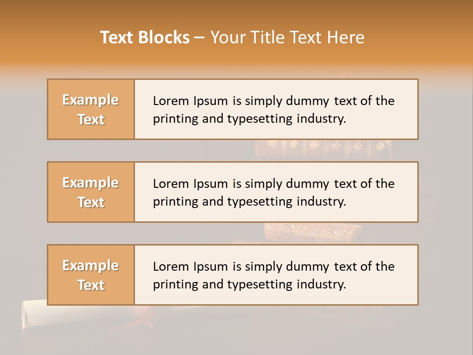 Open Reading Vintage PowerPoint Template