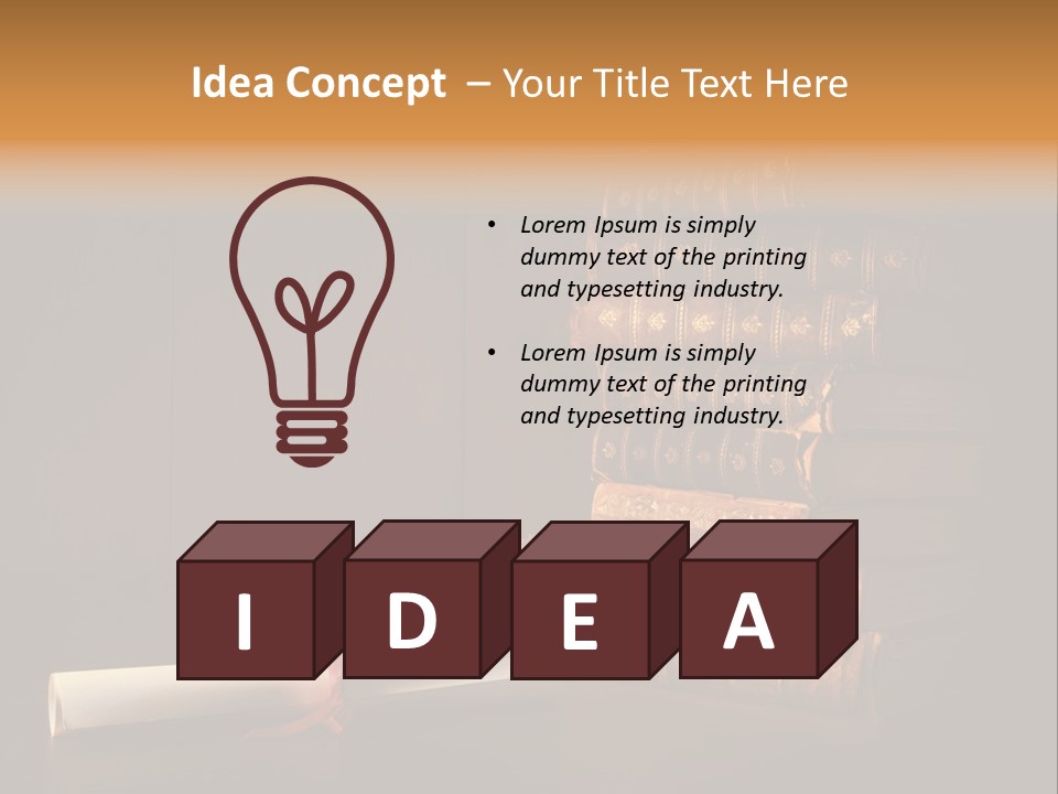 Open Reading Vintage PowerPoint Template