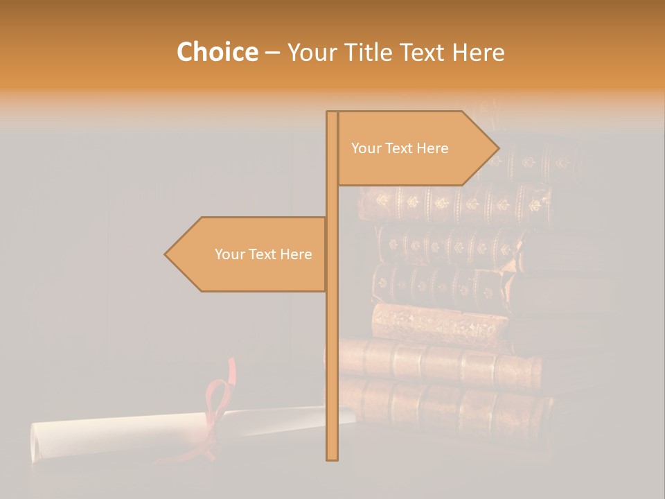 Open Reading Vintage PowerPoint Template