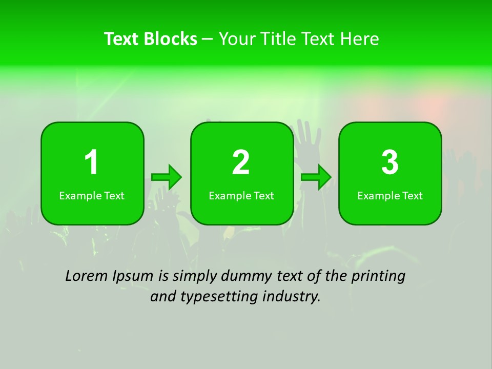Spectator Beat Act PowerPoint Template