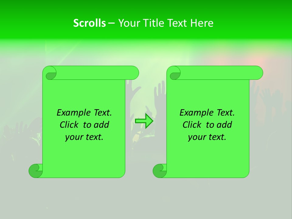Spectator Beat Act PowerPoint Template