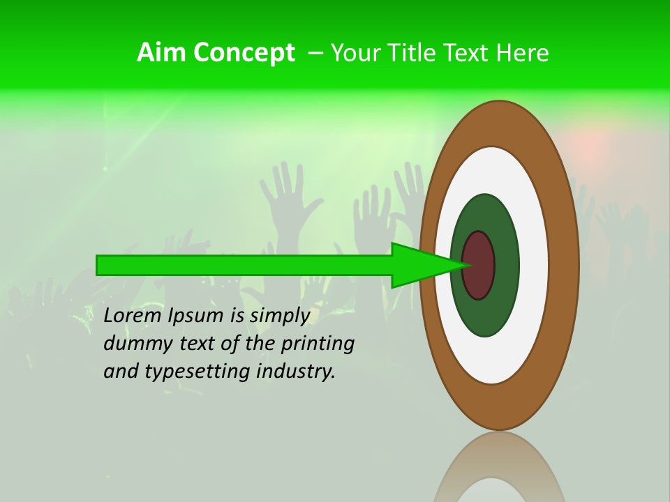 Spectator Beat Act PowerPoint Template