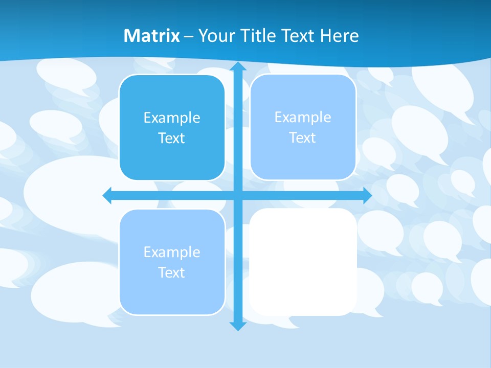 Bubble Speech Web PowerPoint Template