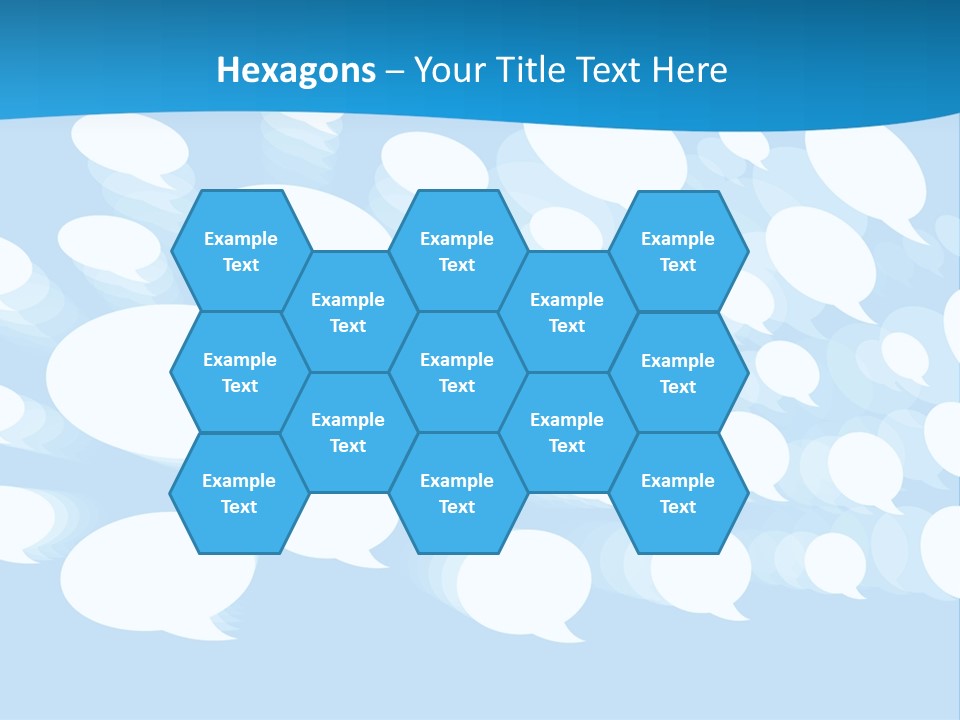 Bubble Speech Web PowerPoint Template