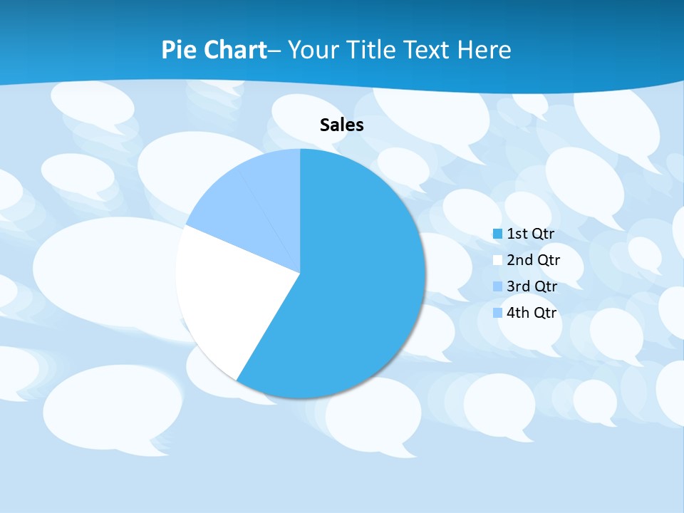 Bubble Speech Web PowerPoint Template